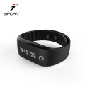 Bluetooth Herzfrequenzmesser Armband Schrittzähler mit Anruf SMS Skype Wechat Reading